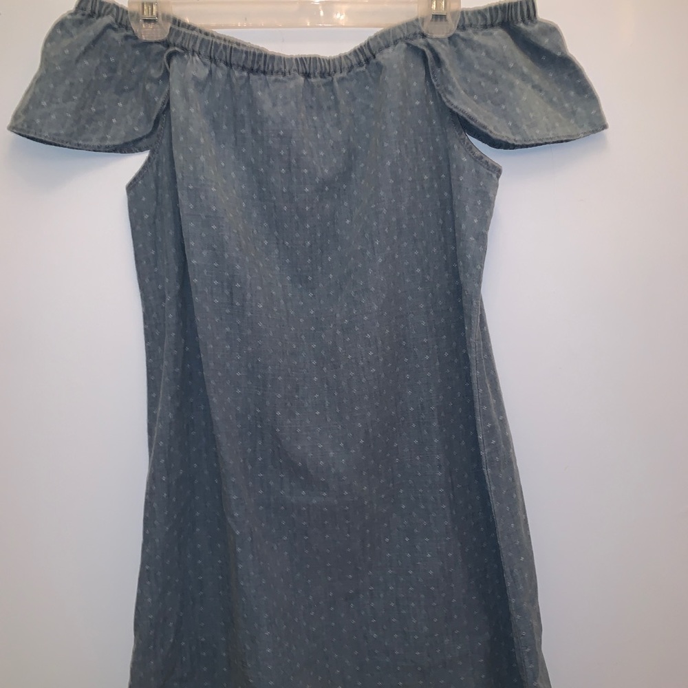 J. Crew factory chambray dress